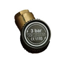 00144  Клапан безопасности SVH 1/2'' 0.3 MPa Kospel