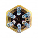 482430 Блок ТЭН 6000W 220/400V - G1,5 (48мм), медь, L-43см, под винт