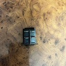 66449 Выключатель одноклавишный 16А/250V, широкий (черный)