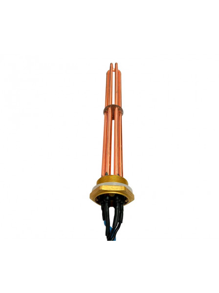 Блок ТЭН NM 6000W 220/400V, медь, G1,5 (48мм), L-360мм + прокладка