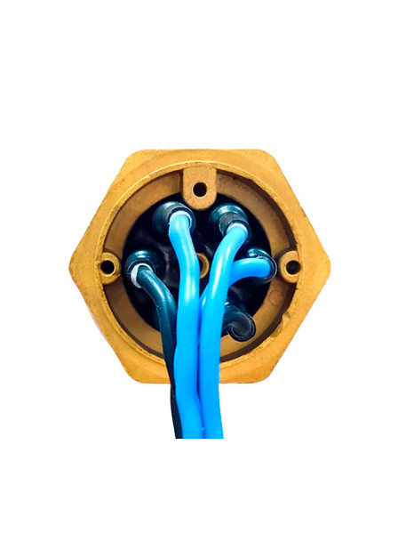 Блок ТЭН NM 6000W 220/400V, медь, G1,5 (48мм), L-360мм + прокладка