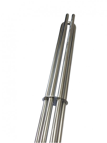 Блок ТЭН 6000W 220/400V - G1,5 (48мм), нерж, L-43см, под винт