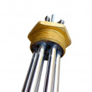 482031 Блок ТЭН 3000W 220/400V - G1,5 (48мм), нерж, L-23см, под винт