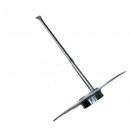 3063030 Фланец Unitherm D192mm, 8 болтов, нержавейка, под резьбовой ТЭН G1 1/2