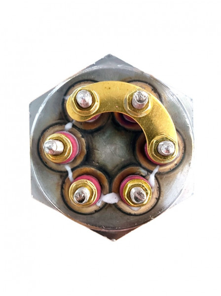 ТЭН резьбовой 12000W/380V, усиленная нерж., G2, L-450