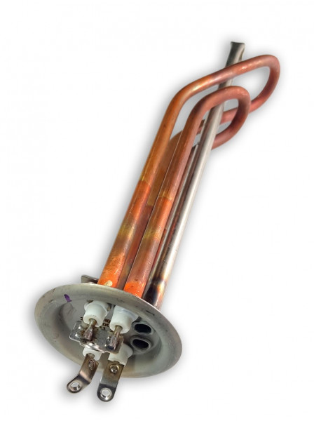 ТЭН DT 2000W, медный, гор., под винт, Fora