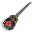 3402107_kit ТЭН радиаторный RG 700W/220V, правая резьба G1 (33мм.) + термостат