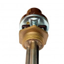 3402108_kit ТЭН радиаторный RG 800W/220V, правая резьба G1 (33мм.) + термостат