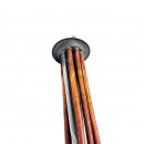 03861 ТЭН GS 6000W/220V (3x2000W) медный, под винт