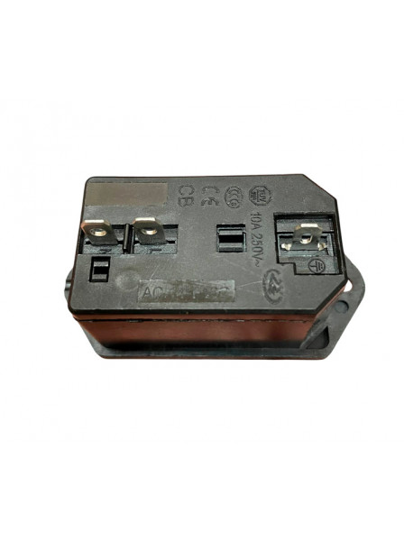 Сетевой разъем C14 3-pin с выключателем 10A/250V (с предохранителем)