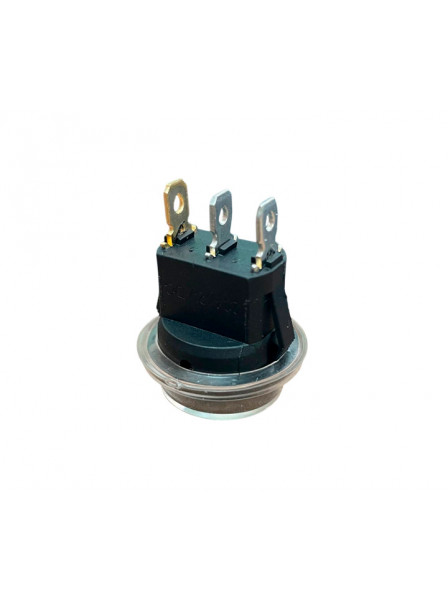 Выключатель KCD1, круглый с красной линзой 20A/12V
