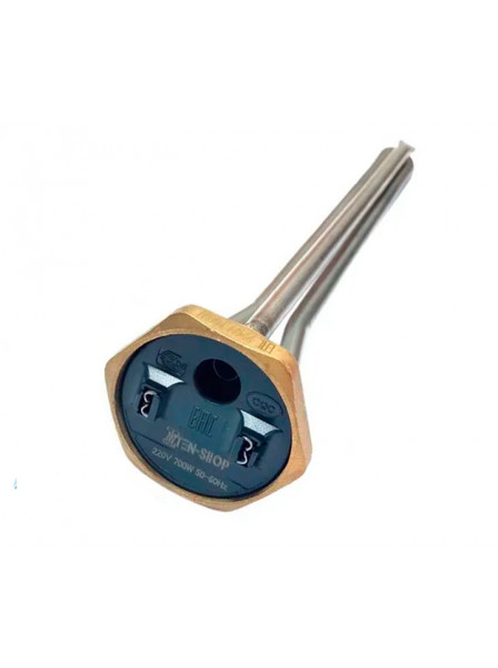 ТЭН радиаторный RDT 700W, правая резьба, D42мм (G1 1/4)