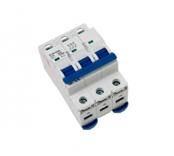 Автоматический выключатель ZOTA Ev30-63N 3P 6kA 50A C