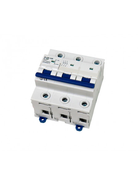 Автоматический выключатель ZOTA Ev30-125 3P 10kA 100A C
