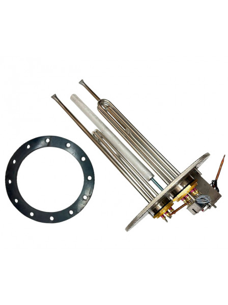 Фланец FCR 28/180 в сборе с резьбовыми тэнами G2