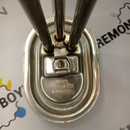 3062218 ТЭН RASP 1500W/230V, овальный фланец, под анод М5, оригинал Аристон