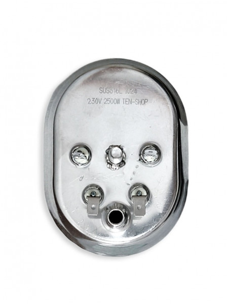 ТЭН 2500W/230V (1500W+1000W) нерж.