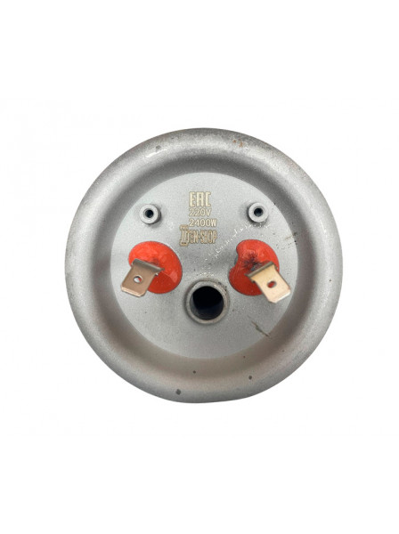 ТЭН RF 2400W/220V, под М6, нерж. с эмалью, верт.