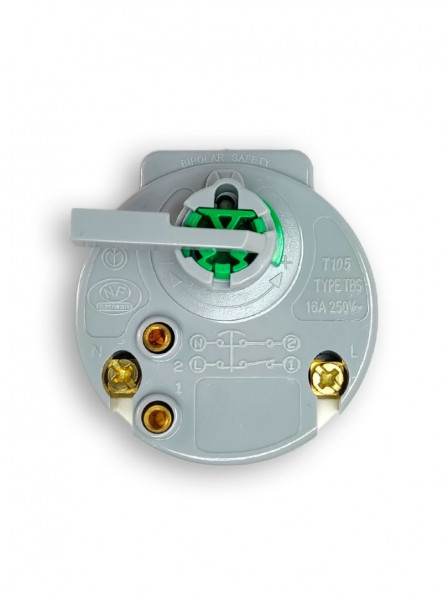 Термостат стержневой с термозащитой TBS 16A 250V F.70/S.83