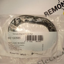 65100565 Прокладка резиновая, овальная, фланцевая с бортиком, в/з 570340