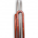 20942 ТЭН RF 2500W(1500+1000), РОСС, медный, 92мм