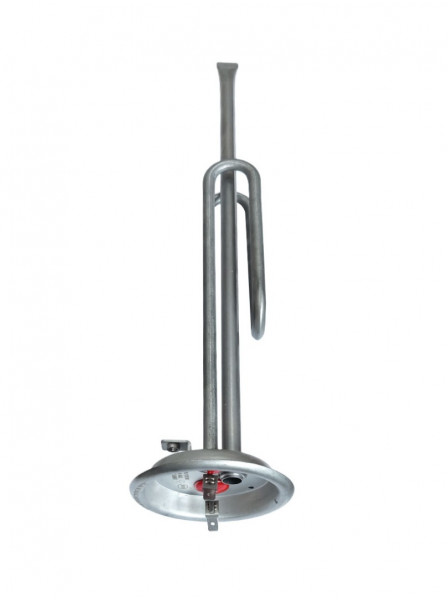 ТЭН RF 2000W, TW нерж AISI 316L, М6, клеммы под разьем, L370мм