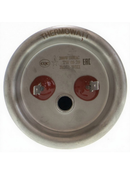 ТЭН RF 2000W, TW нерж AISI 316L, М6, клеммы под разьем, L370мм