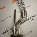 150824 ТЭН 2500W(1000+1500), нерж, 80/110, М5, клеммы под разъем, гор.