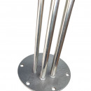 106424 Фланец из стали для сухих ТЭНов Gorenje