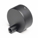 106187 Коробка для скрытой проводки черная глянцевая