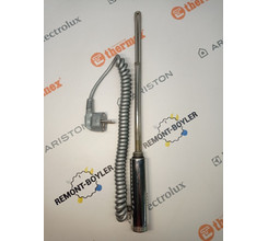 Блок управления с ТЭНом Сунержа кабель с вилкой, хром, 300 Вт