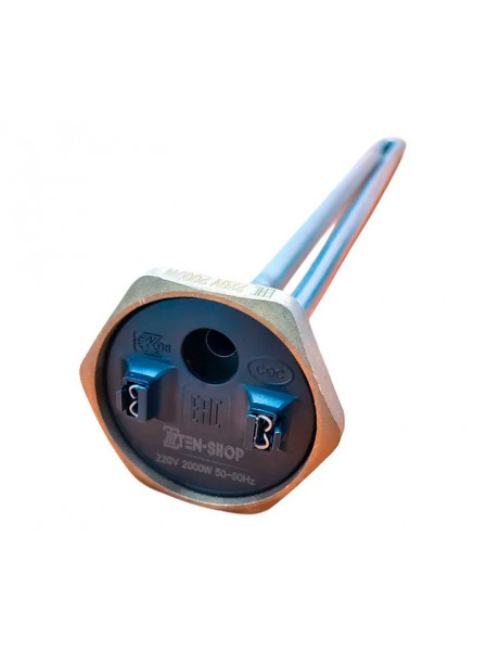 ТЭН радиаторный RDT 2000W, правая резьба, D42мм (G1 1/4)