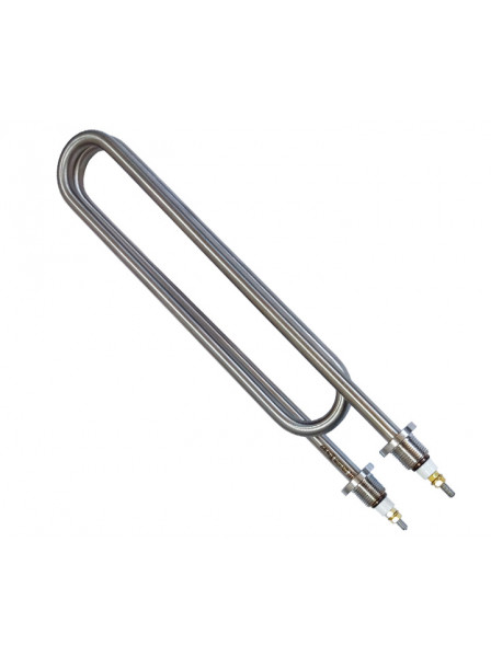 ТЭН 6000W/220V, нерж., L-355мм, штуцер 1/2