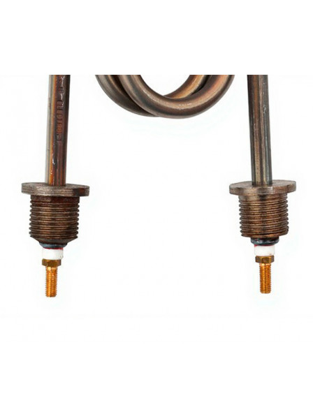 ТЭН 8000W/380V, нерж., L-44см, штуцер 1/2