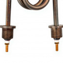 44045 ТЭН 8000W/380V, нерж., L-44см, штуцер 1/2