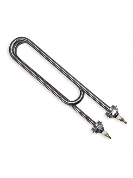 ТЭН 2500W/220V, нерж., L-300мм, штуцер 1/2