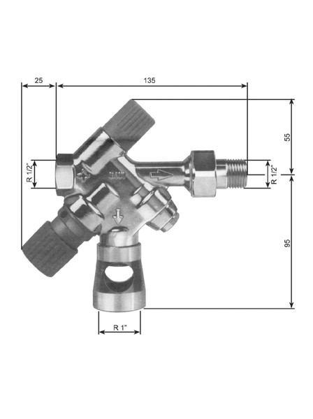 Группа безопасности Stiebel Eltron SRT 1 (4,8 бар)