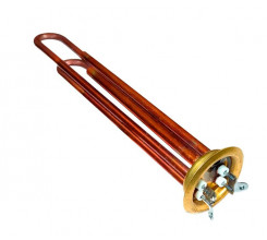 ТЭН RF 2000W/220V, (1300+700) медный, усиленный, под винты, RU-TS