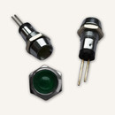 54155 Светодиод с держателем L-607G - зеленый